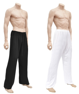 Kung-fu, kalhoty Wushu, viskóza + bavlna